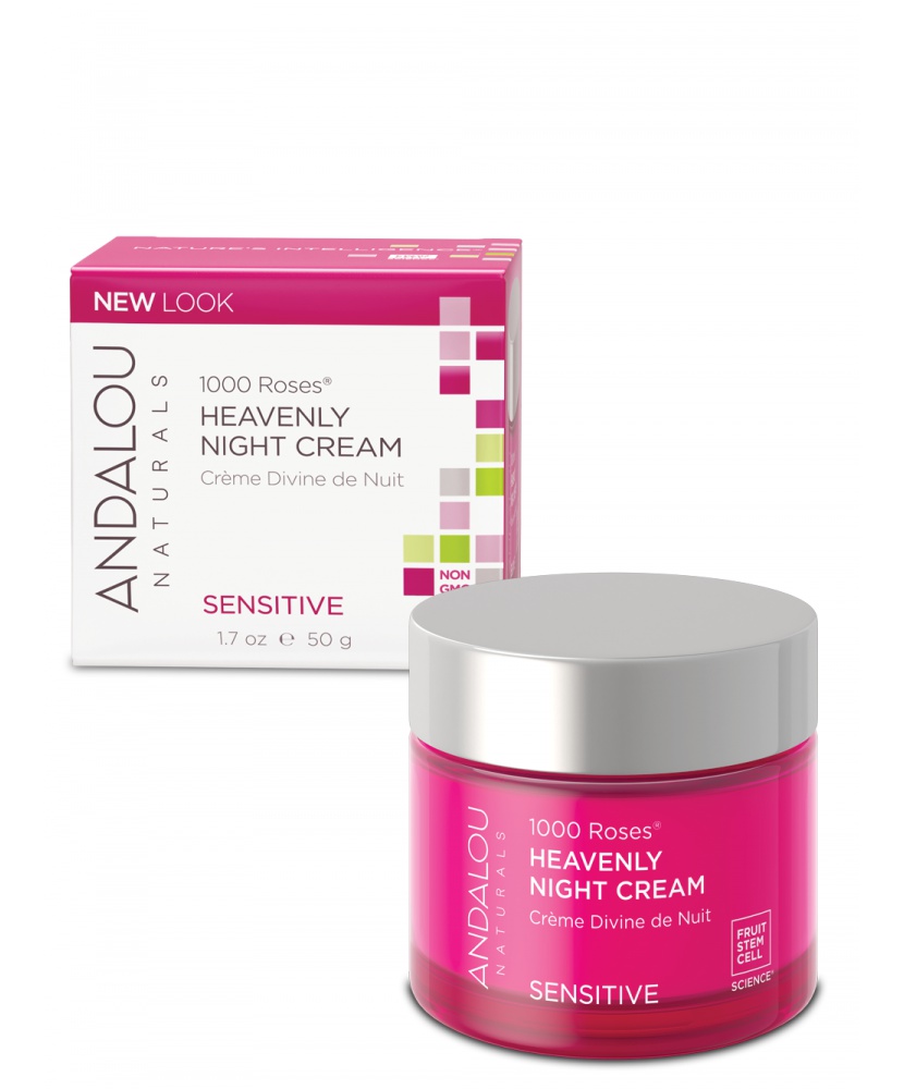 Andalou 1000 Roses® Heavenly Night Cream