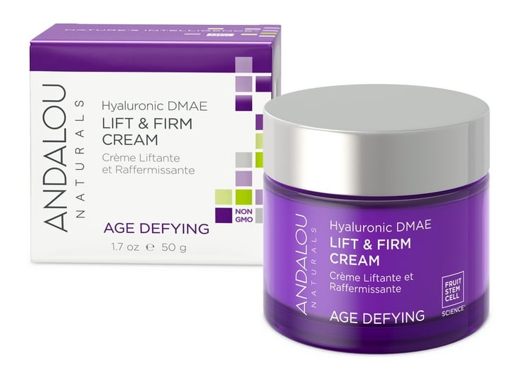 Andalou Naturals Age Defying Hyaluronic Dmae Lift & Firm Cream