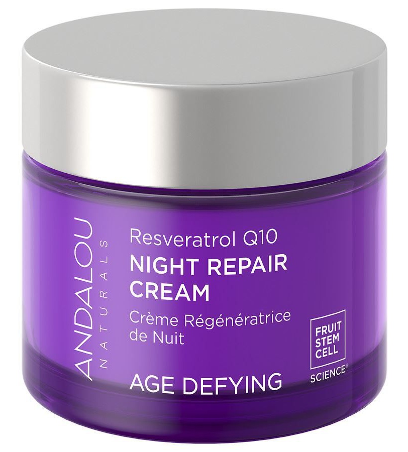 Andalou Naturals Age Defying Resveratrol Q10 Night Repair Cream