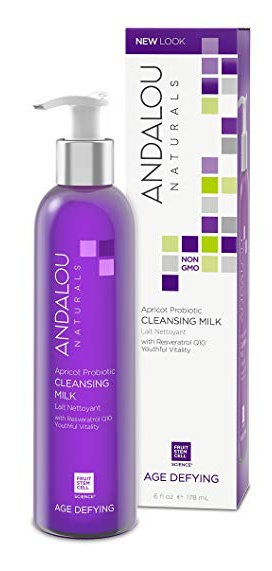 Andalou Naturals Apricot Probiotic Cleansing Milk