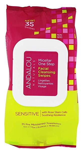 Andalou Sensitive Micellar Facial Swipes