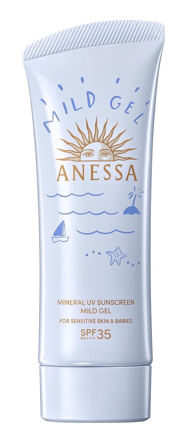 Anessa Mineral UV Sunscreen Mild Gel For Sensitive Skin & Babies