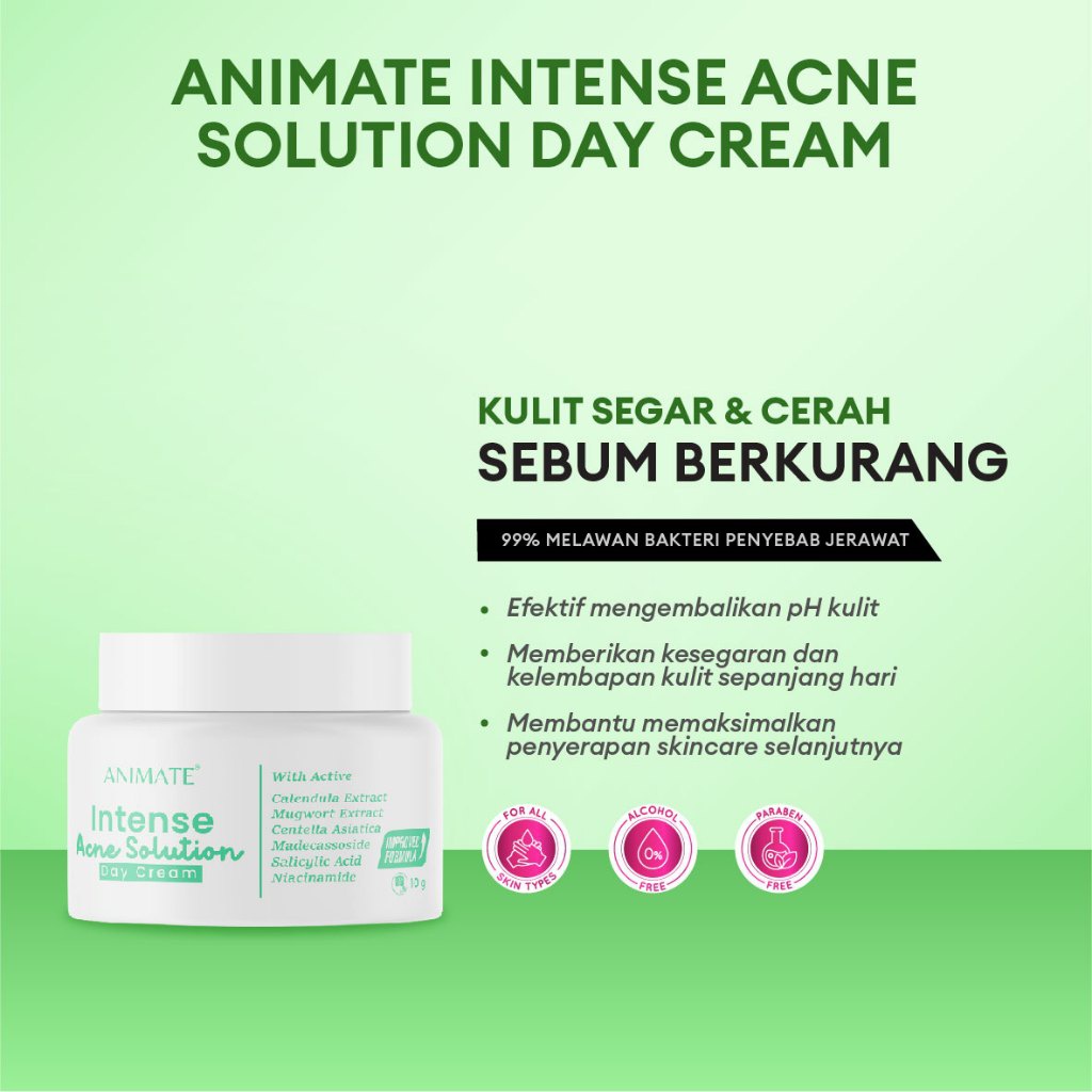 Animate Day Cream Intense Acne Solution