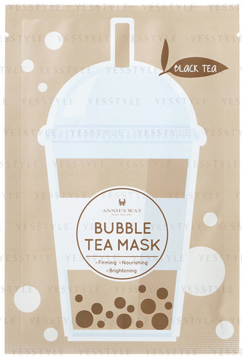 Annie's Way Bubble Tea Mask - Black Tea
