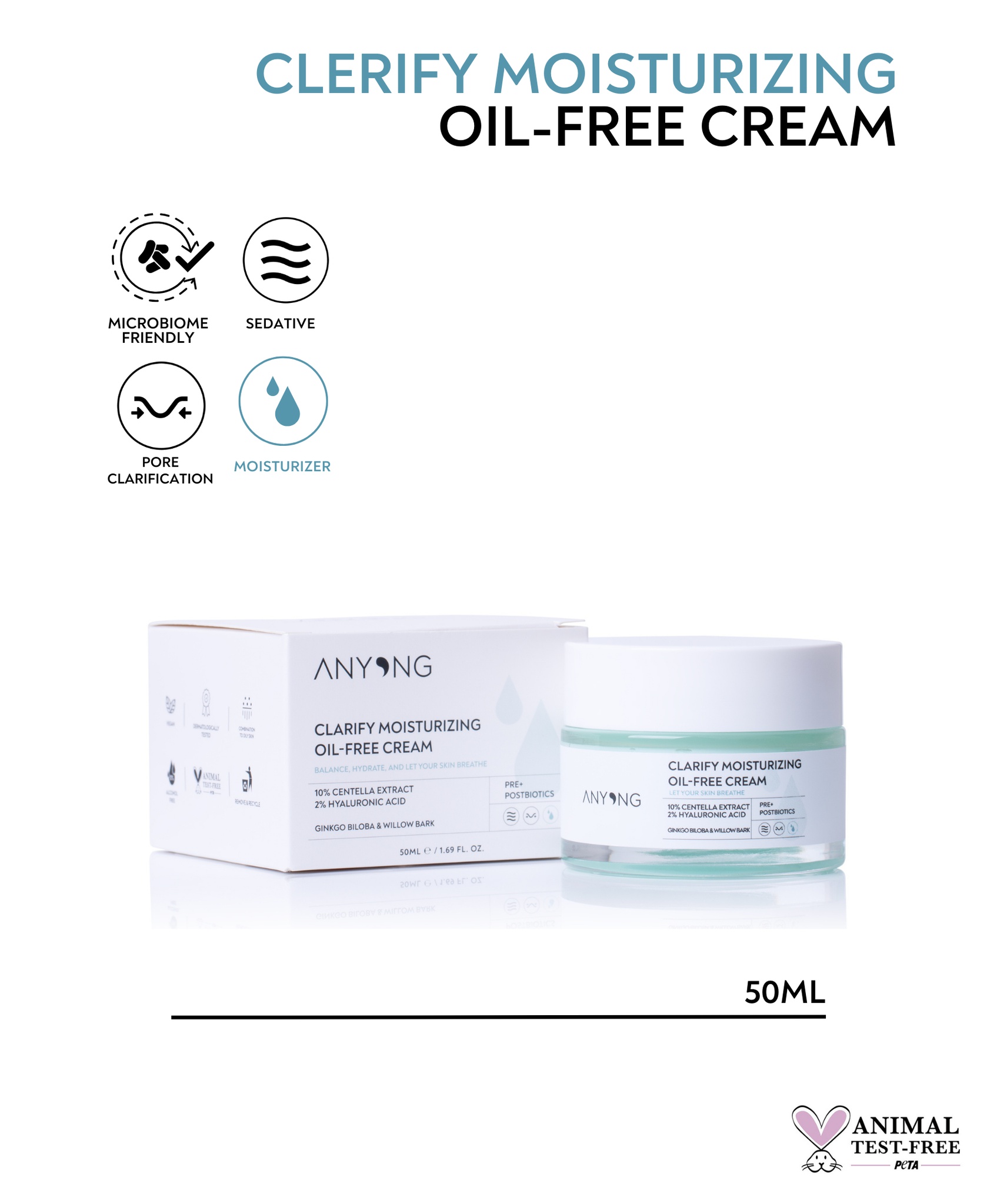 Anyong Clarify Moisturizing Oil - Free Cream