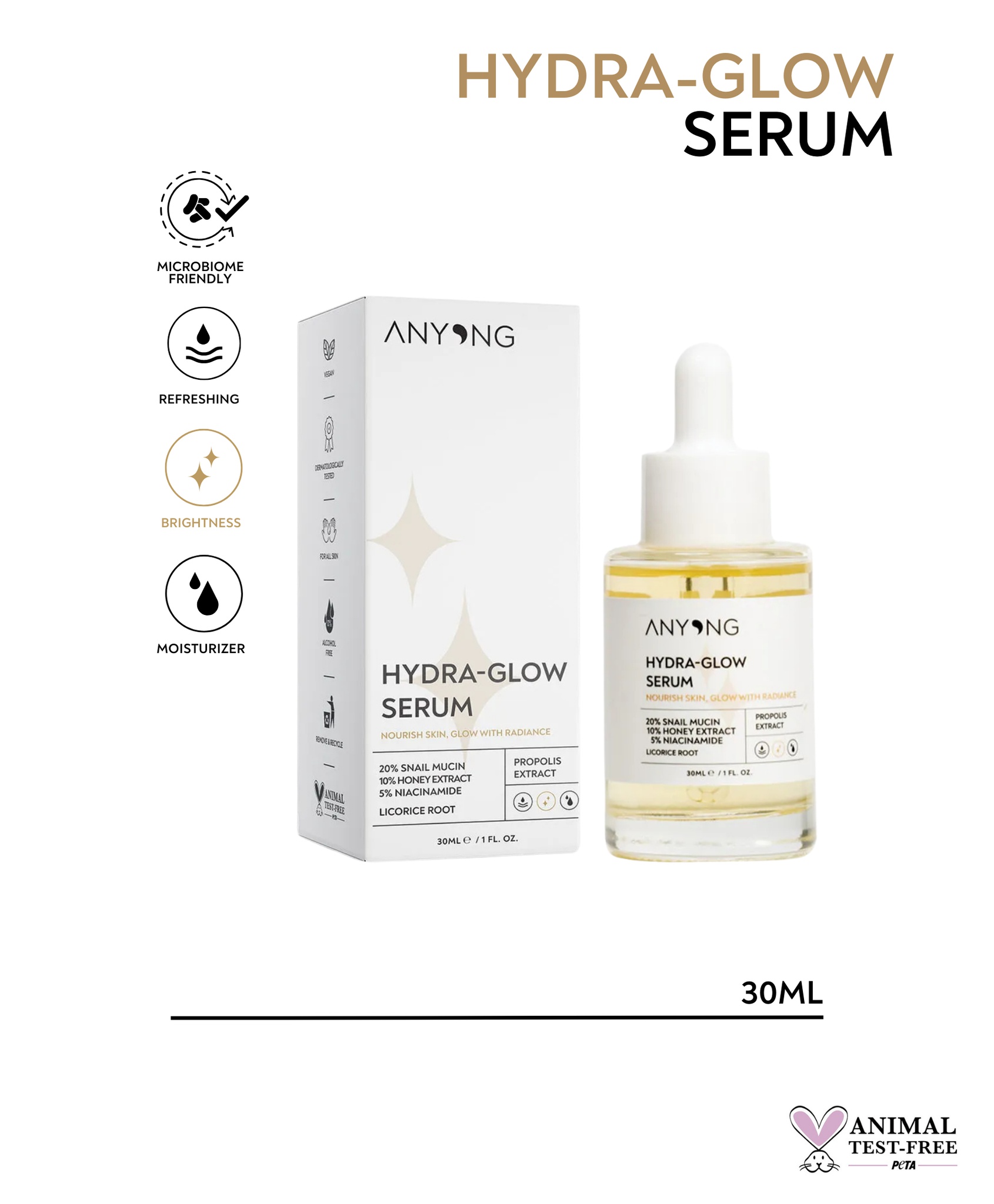 Anyong Hydra-glow Serum