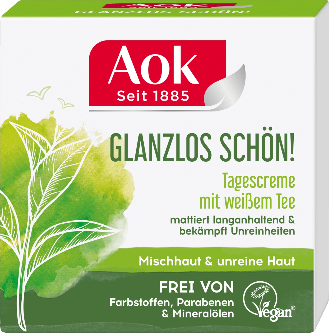 Aok Tagescreme Mit Weißem Tee