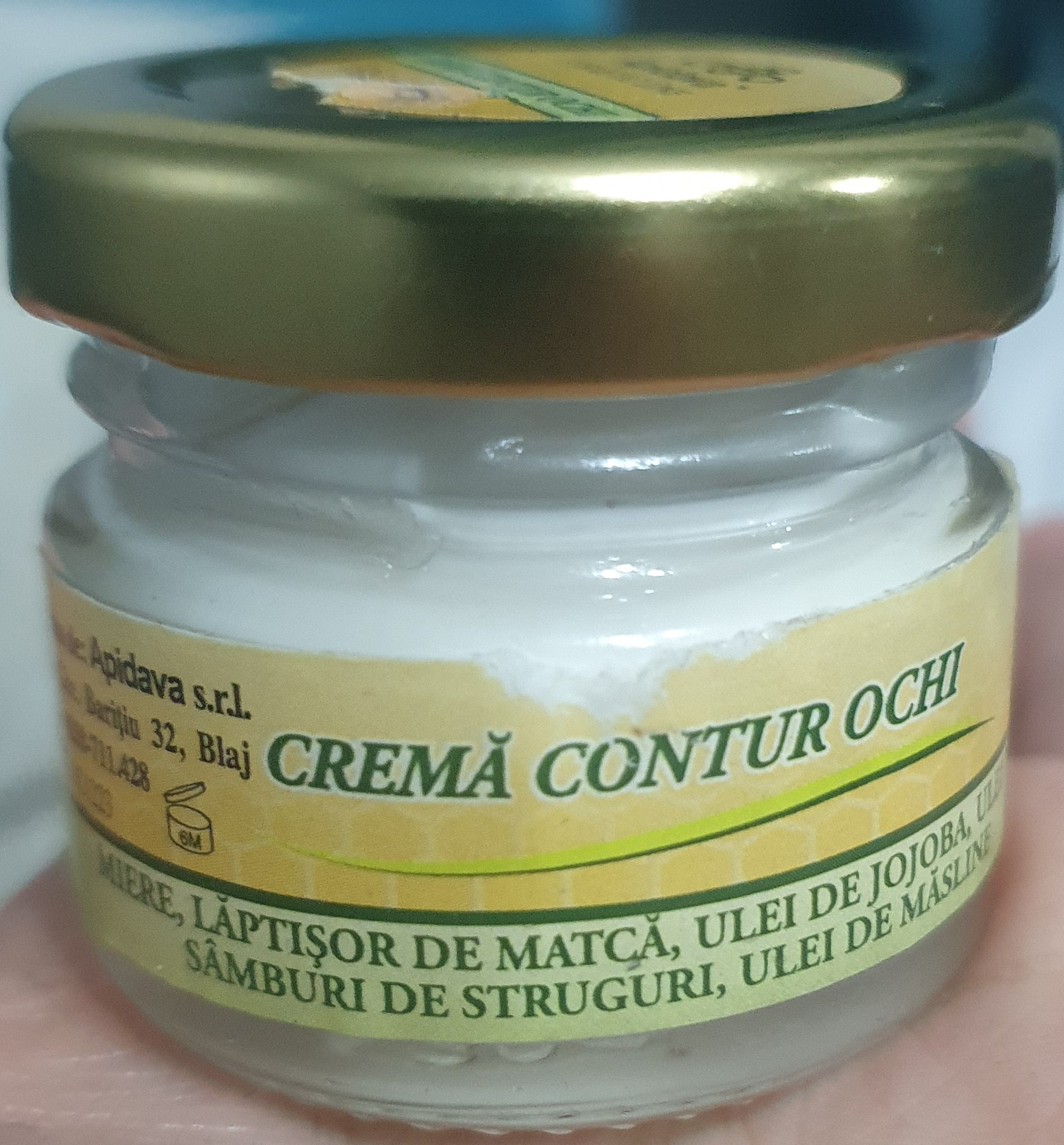 Apidava Eye Cream Without Parabens