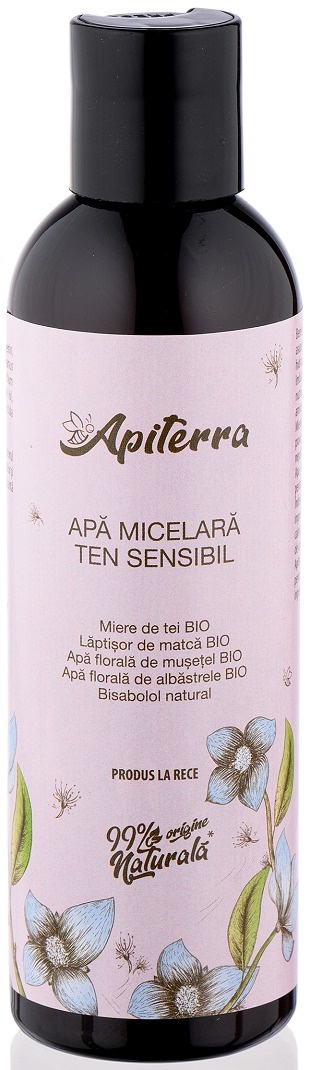 Apiterra Apă Micelară - Ten Sensibil