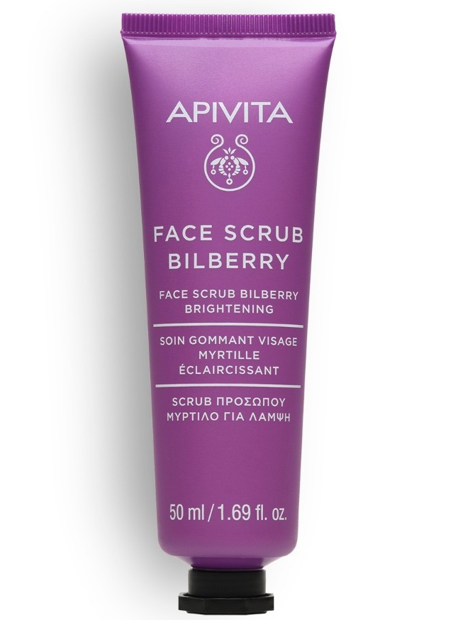 Apivita Face Scrub Bilberry