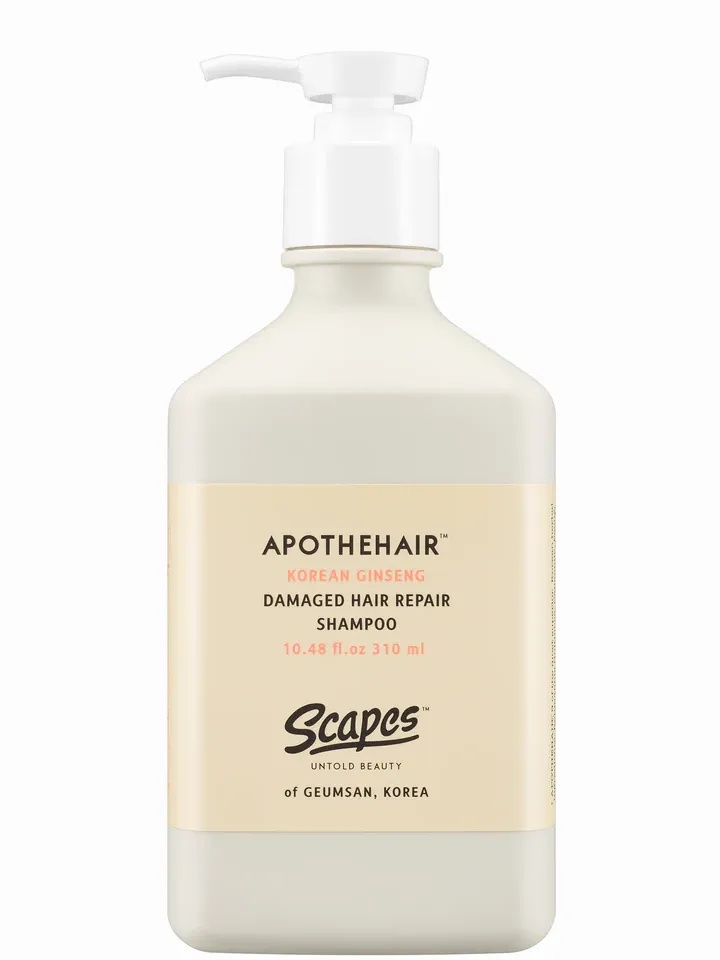 Apothehair Korean Ginseng Damaged Hair Repair Shampoo