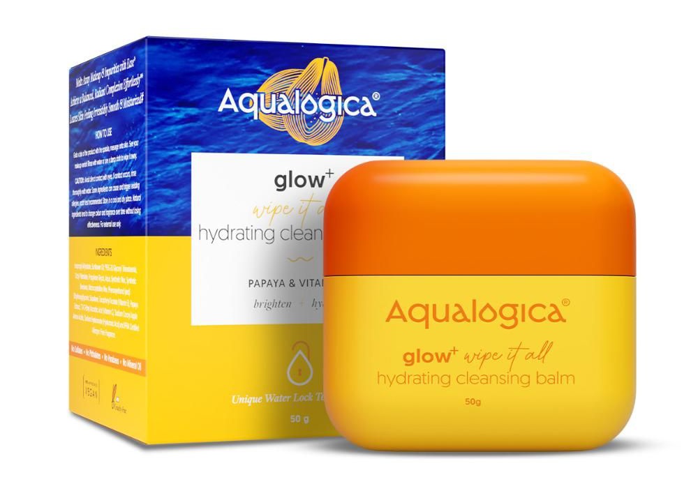 Aqualogica Glow + Wipe It All Hydrating Cleansing Balm