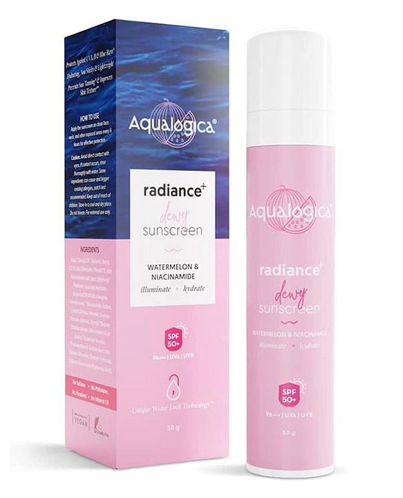 Aqualogica Radiance + Dewy Sunscreen SPF50+ Pa+++