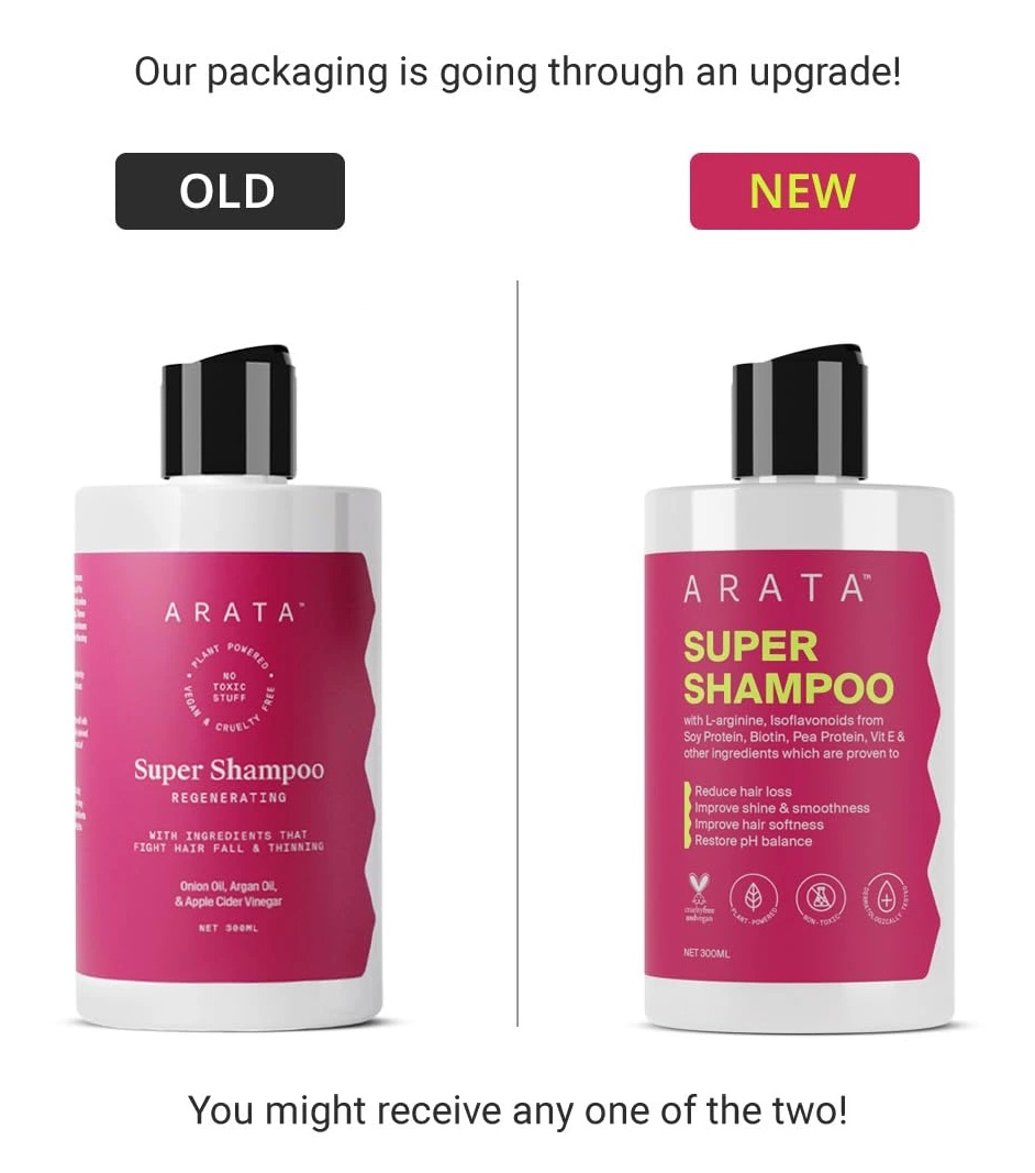 Arata Super Shampoo Old