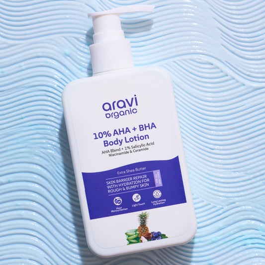 Aravi organics AHA BHA Body Lotion