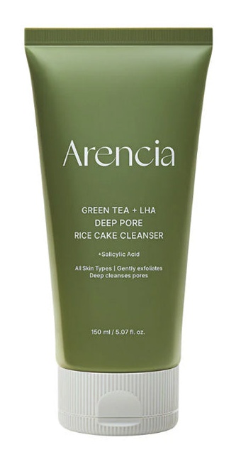 Arencia Green Tea Lha Deep Pore Rice Cake Cleanser