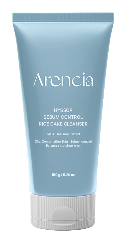 Arencia Hyssop Sebum Control Rice Cake Cleanser