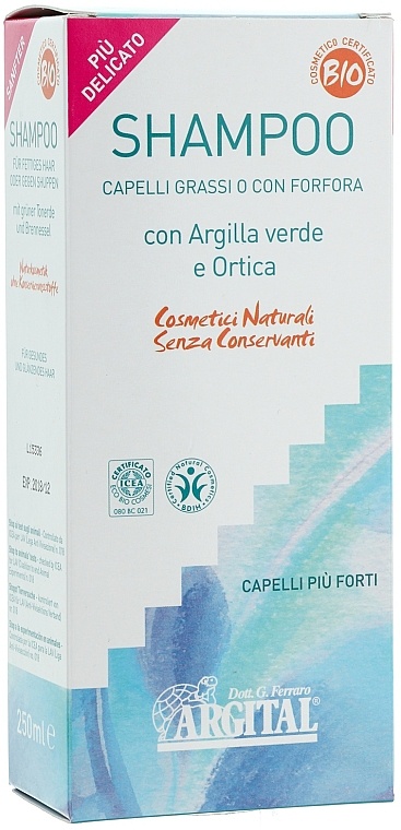 Argital Shampoo For Greasy Hair And Dandruff