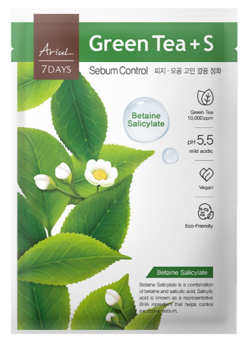 Ariul 7 Days Mask Green Tea + S