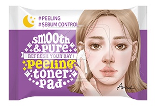 Ariul Smooth & Pure Peeling Toner Pad