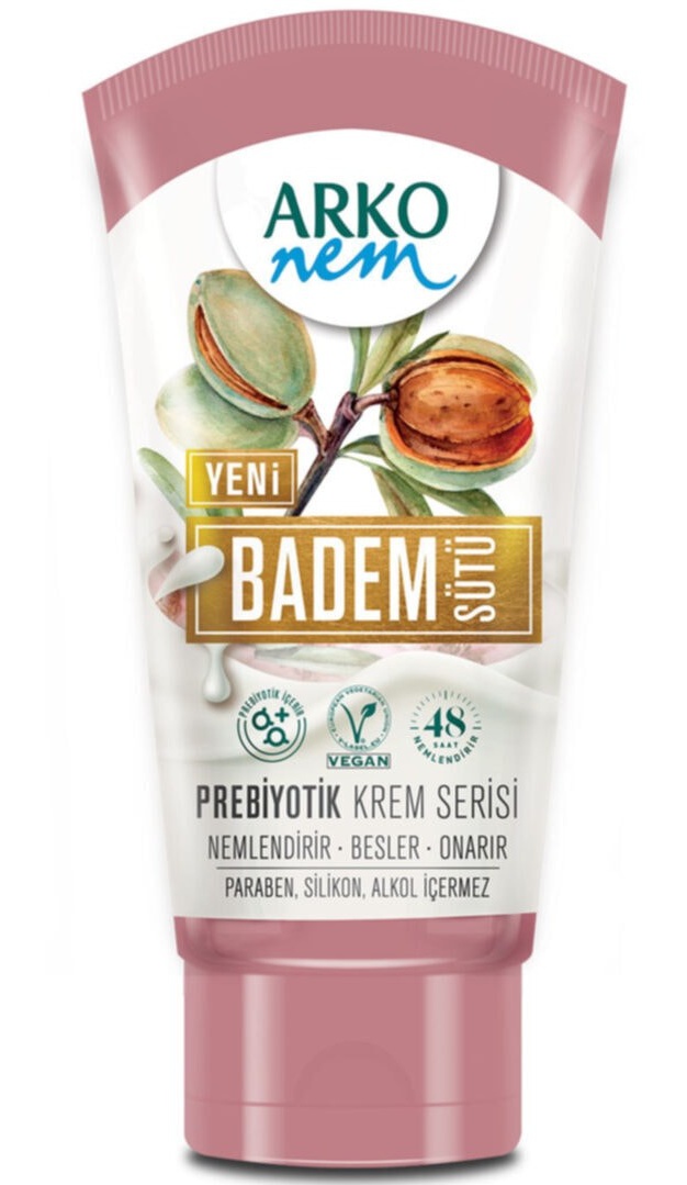 Arko Nem Prebiyotik Krem Serisi Badem Sütü