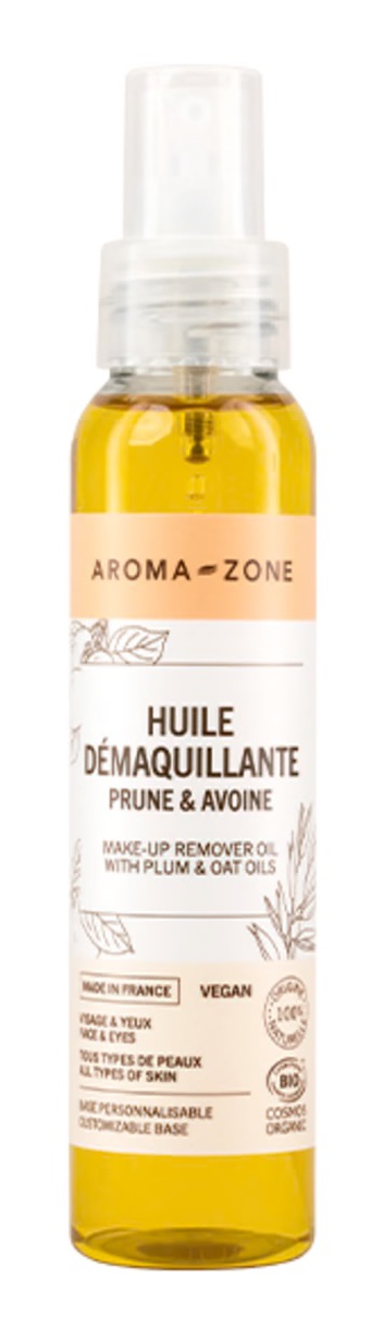 Aroma Zone Huile Démaquillante Prune & Avoine