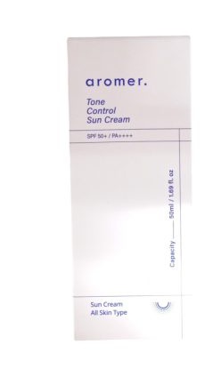 Aromer Tone Control Sun Cream