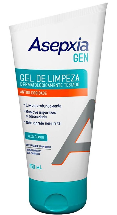 Asepxia Gel De Limpeza Anti Oleosidade Gen