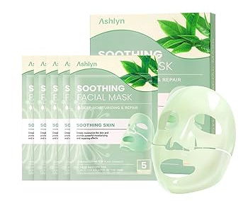 Ashlyn Green Tea Soothing Collagen Face Mask