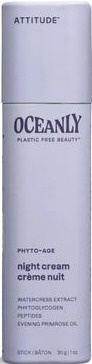 Attitude Anti-aging Solid Night Cream With Peptides (attitude Oceanly Night Cream Bar)