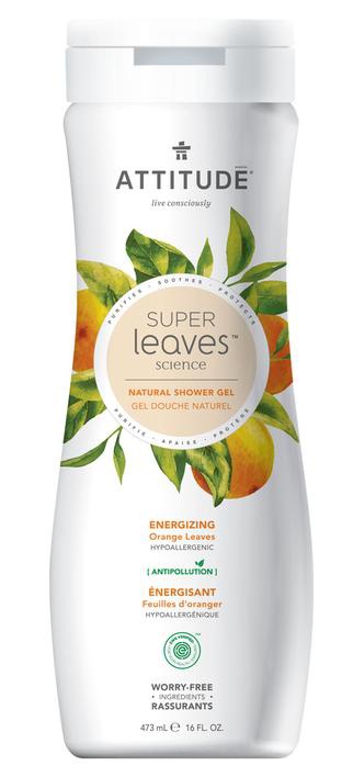 Attitude Energizing Orange Leaves Shower Gel