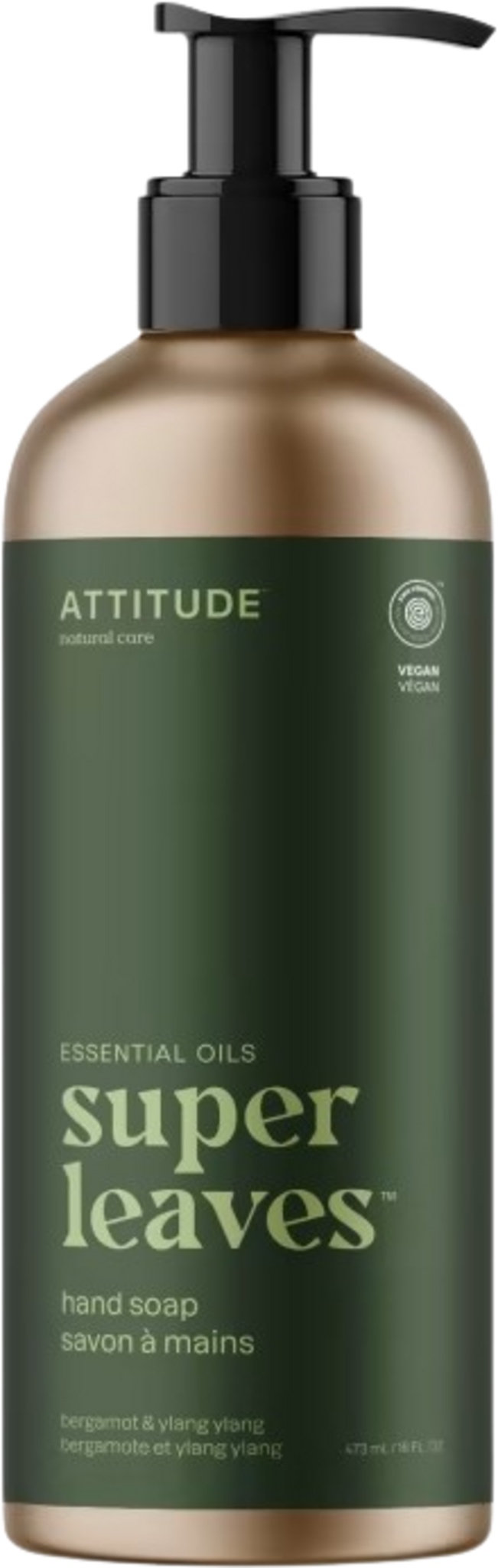 Attitude Liquid Hand Soap, Bergamot And Ylang Ylang