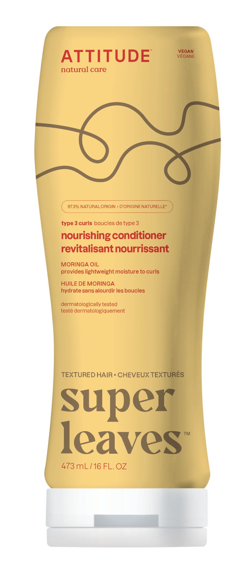 Attitude Nourishing Conditioner For Curly Hair