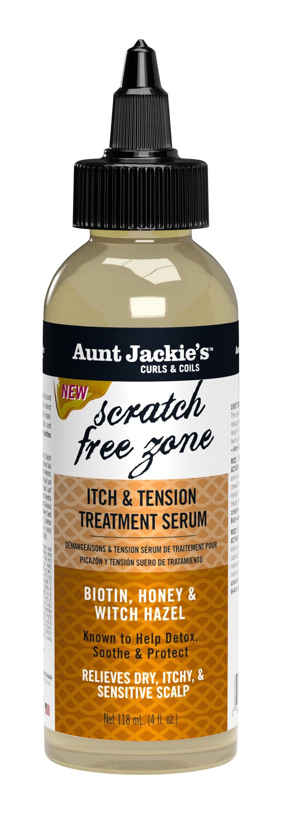 Aunt Jackie's Scratch Free Zone Itch & Tension Treatment Serum