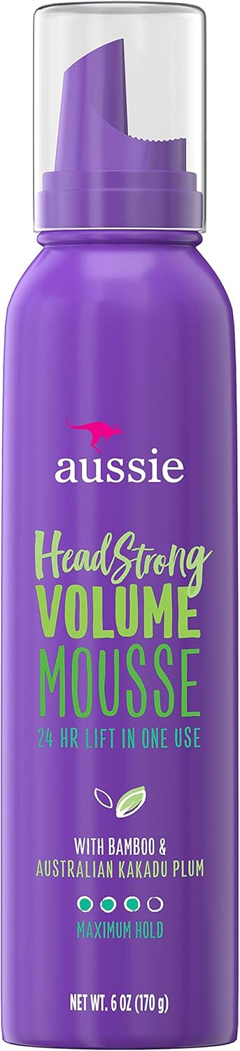 Aussie Headstrong Volume Mousse