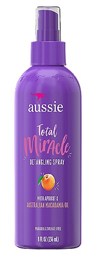 Aussie Total Miracle Detangling Spray With Apricot & Australian Macadamia Oil