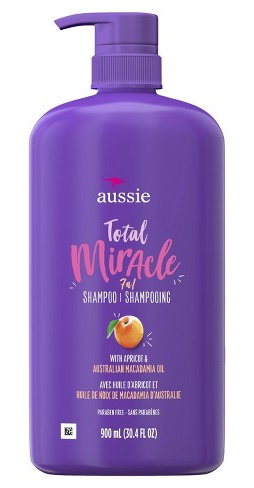 Aussie Total Miracle Shampoo w/Apricot & Macadamia