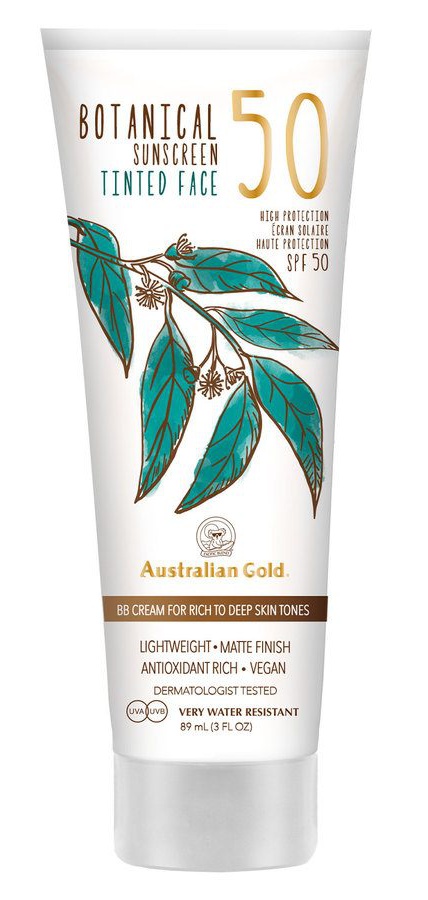 Australian Gold Botanical Sunscreen Tinted Face (Light/Medium/Dark) 2020 Version
