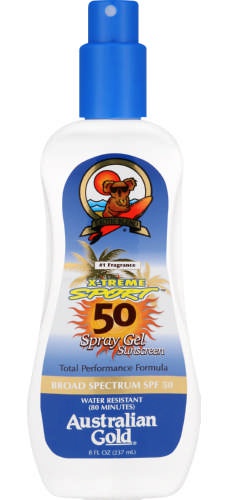 Australian Gold Xtreme Sport Spf50 Spray Gel