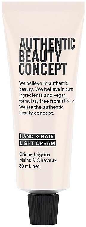 Authentic Beauty Concept Hand & Hair Light Cream