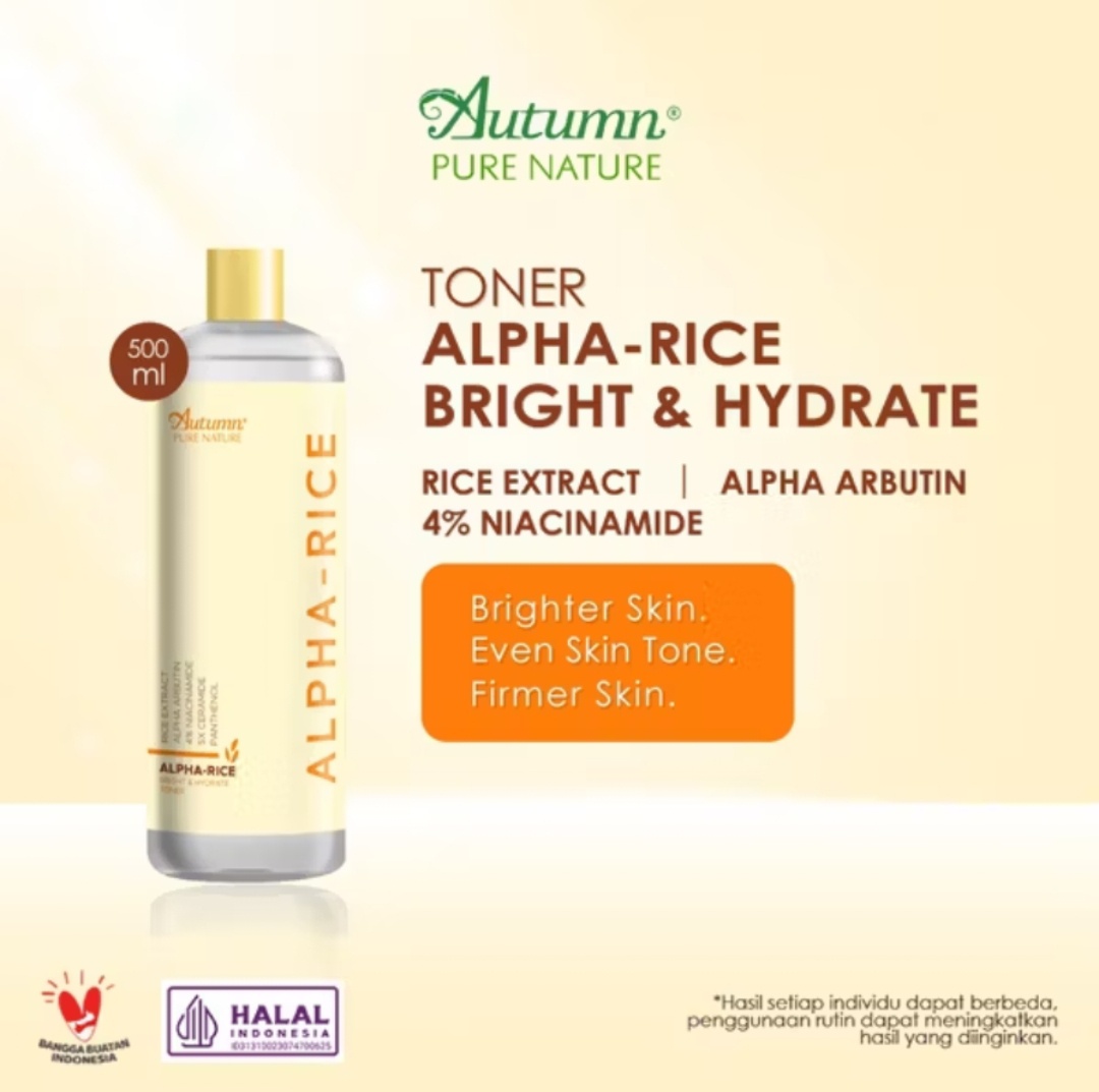 Autumn Alpha Rice Toner
