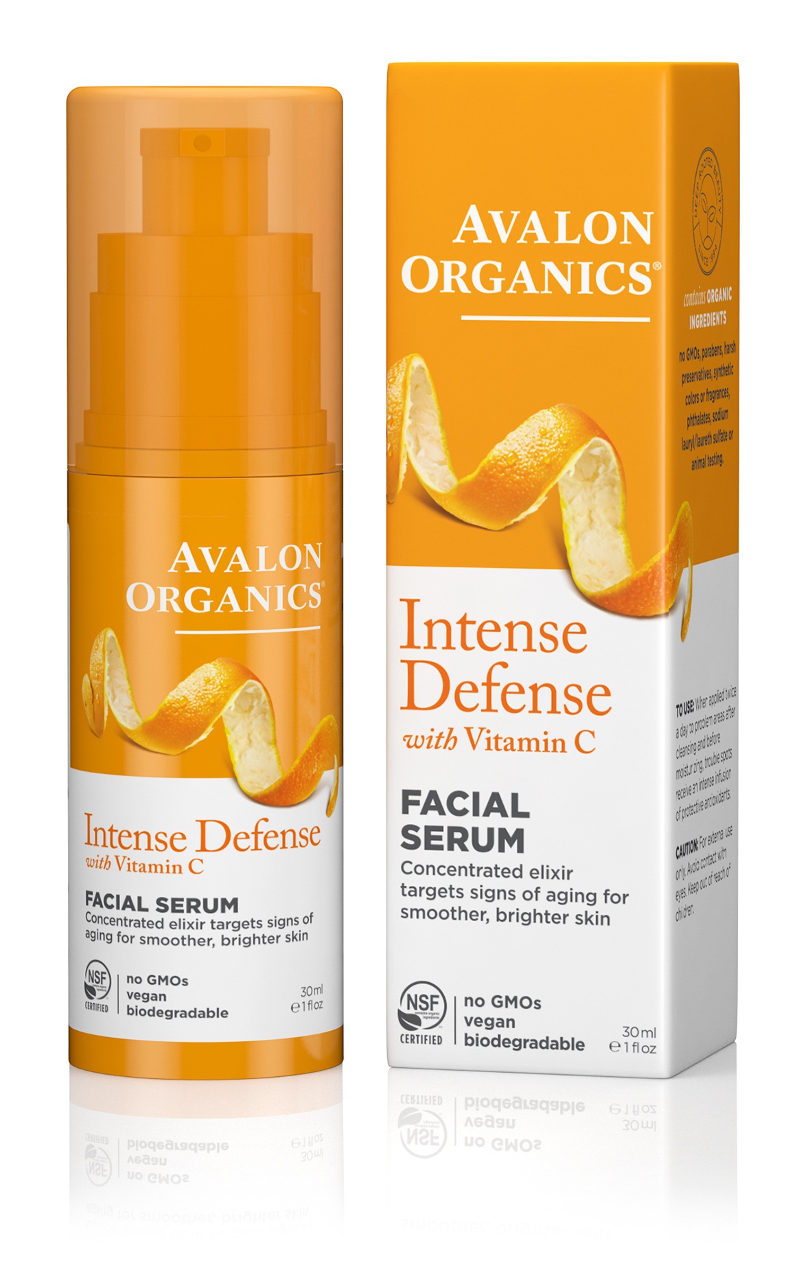 Avalon Organics Intense Defense Facial Serum With Vitamin C
