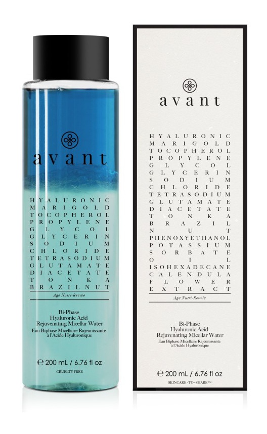 Avant Bi-Phase Hyaluronic Acid Rejuvenating Micellar Water