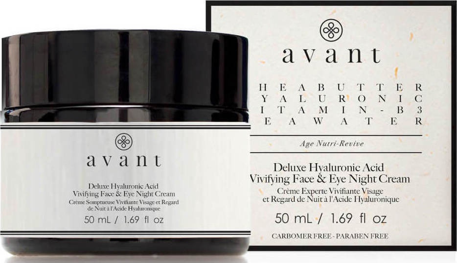 Avant Deluxe Hyaluronic Acid Vivifying Face & Eye Night Cream