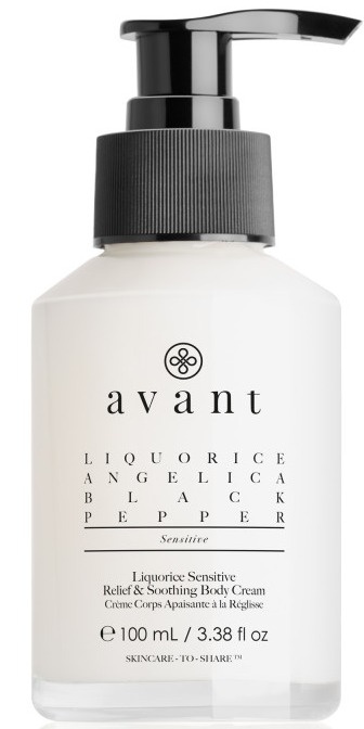 Avant Liquorice Sensitive Relief And Soothing Body Cream