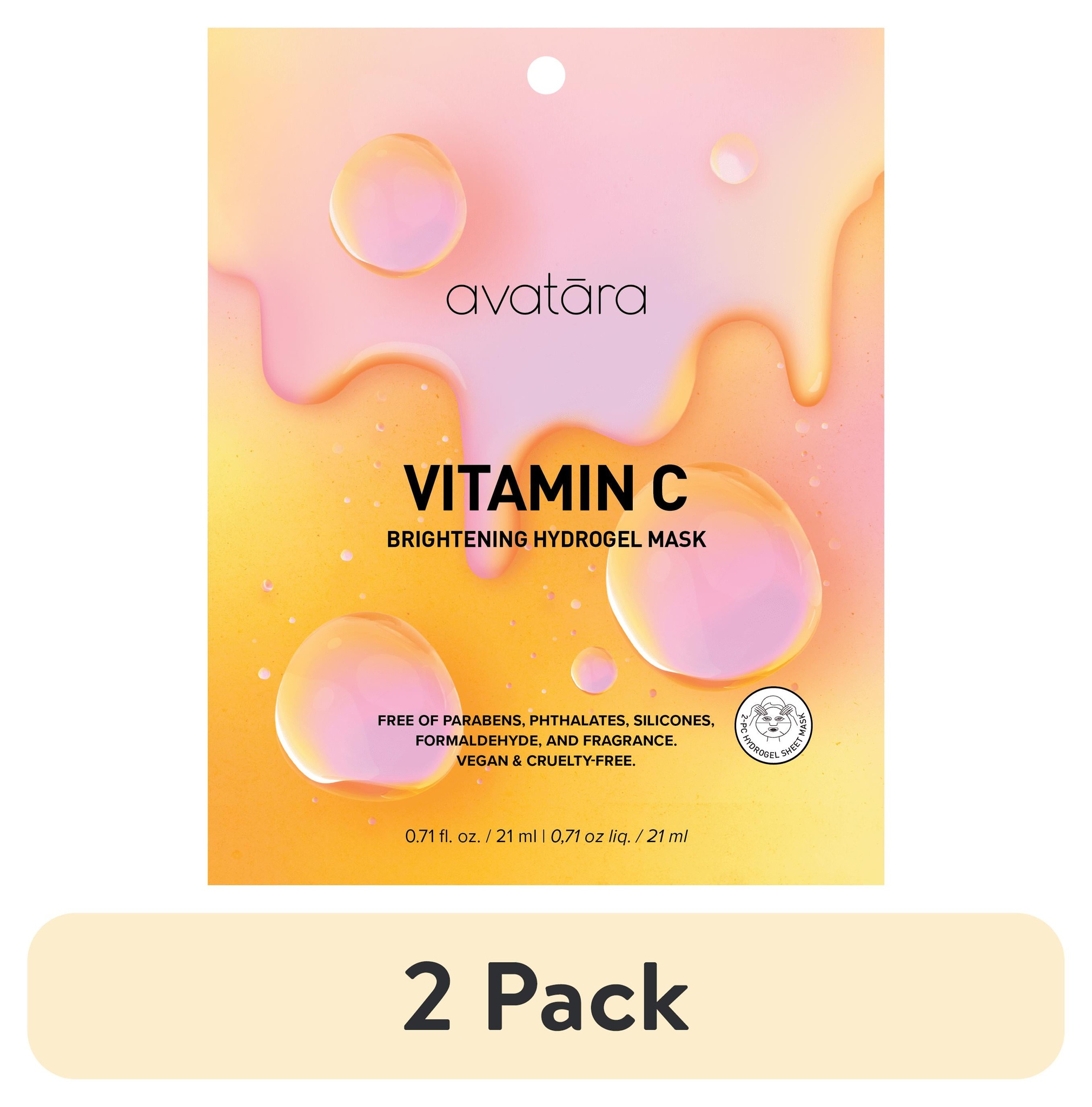 Avatara Vitamin C Brightening Hydrogel Mask