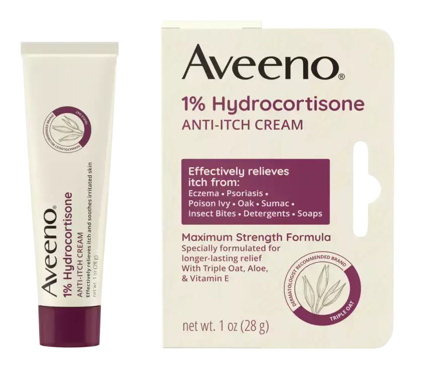 Aveeno 1% Hydrocortisone Anti-itch Cream