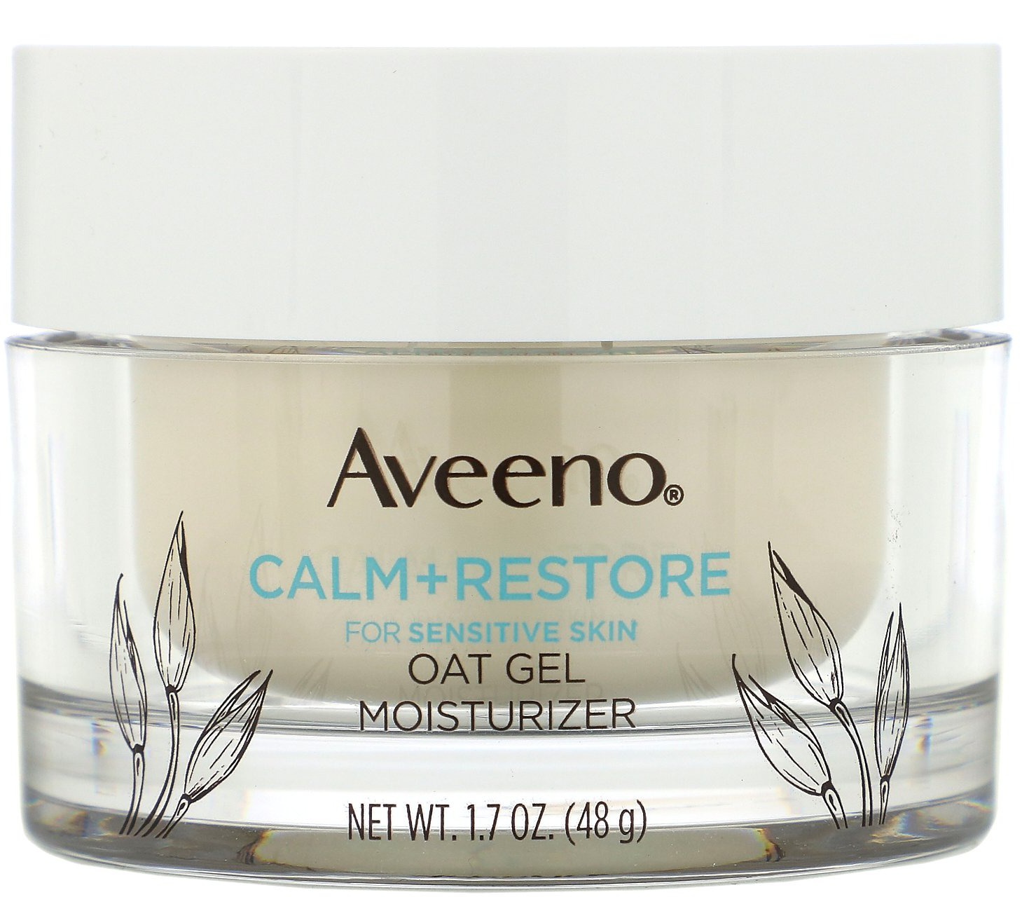 Aveeno Face Calm And Restore Oat Gel Moisturiser