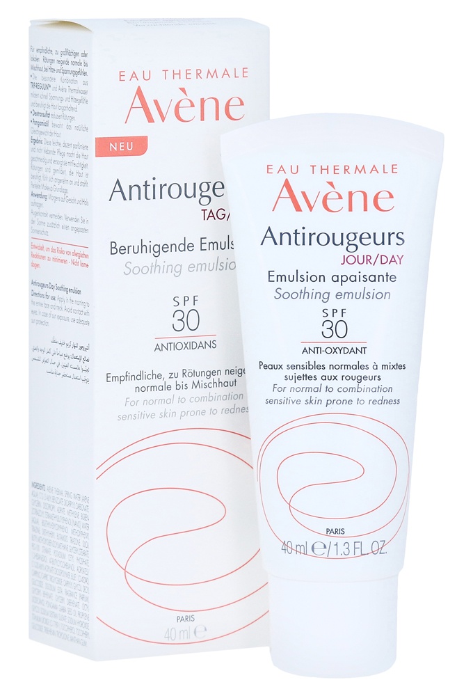 Avene Antirougeurs Tag Beruhigende Emulsion Lsf 30