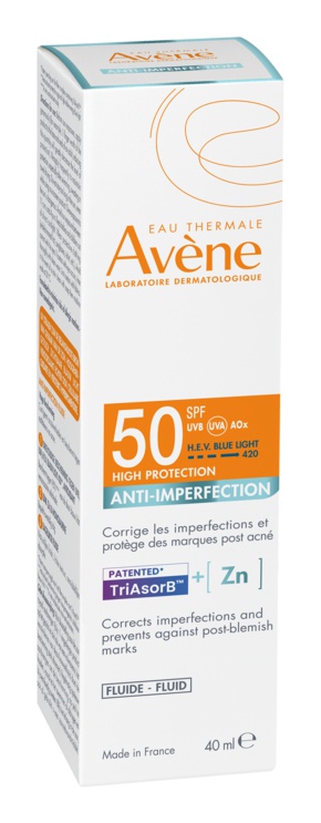 Avene Eau Thermale Avène Fluido Anti-imperfeições SPF50